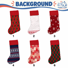 Personalized Christmas Stocking – Custom Name & Photo Holiday Gift for Kids, Family & Pet Lovers