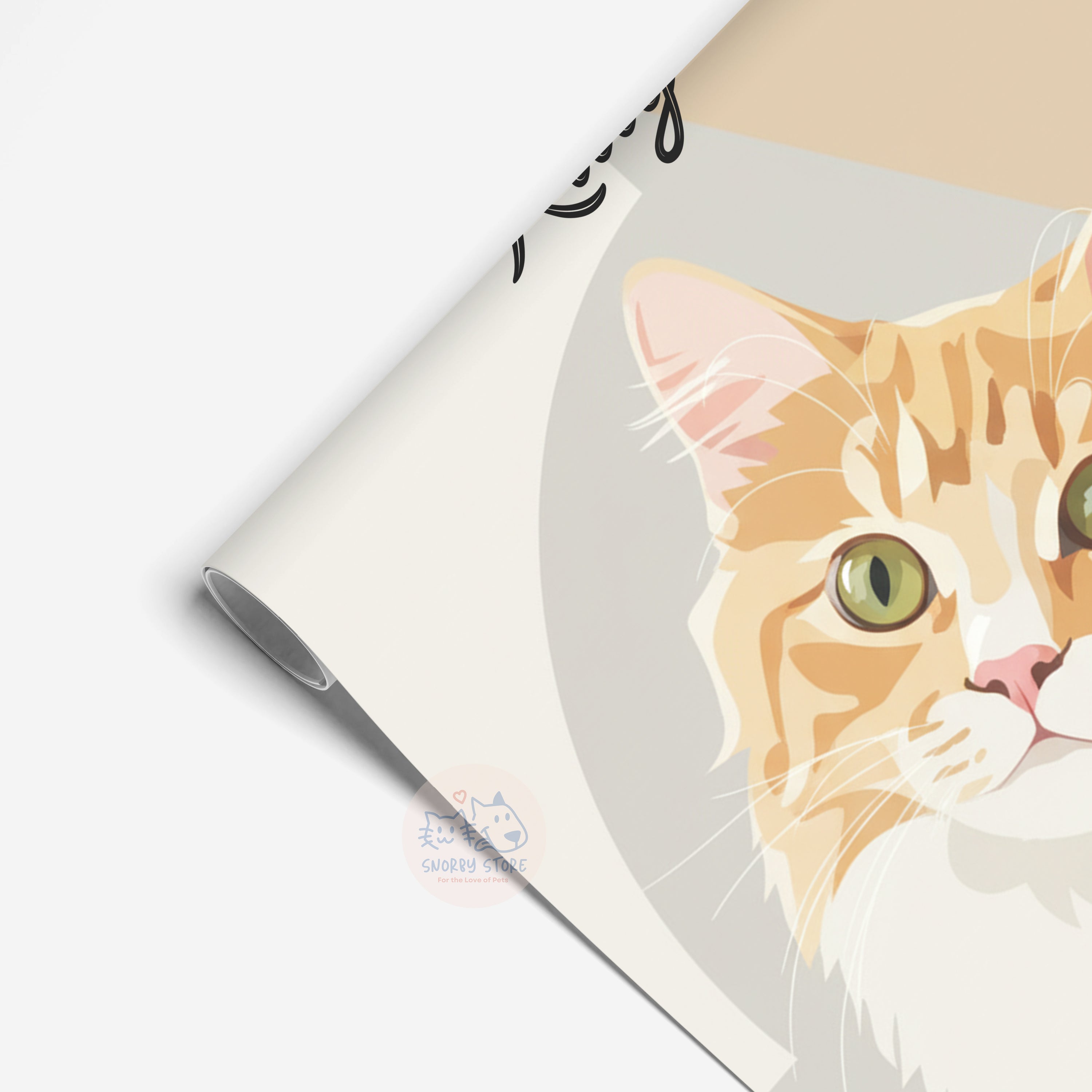 Custom Pet Poster & Canvas Wall Art | Personalized Dog Cat Portrait Print | Pet Memorial Gift for Pet Lovers (Copy) (Copy)