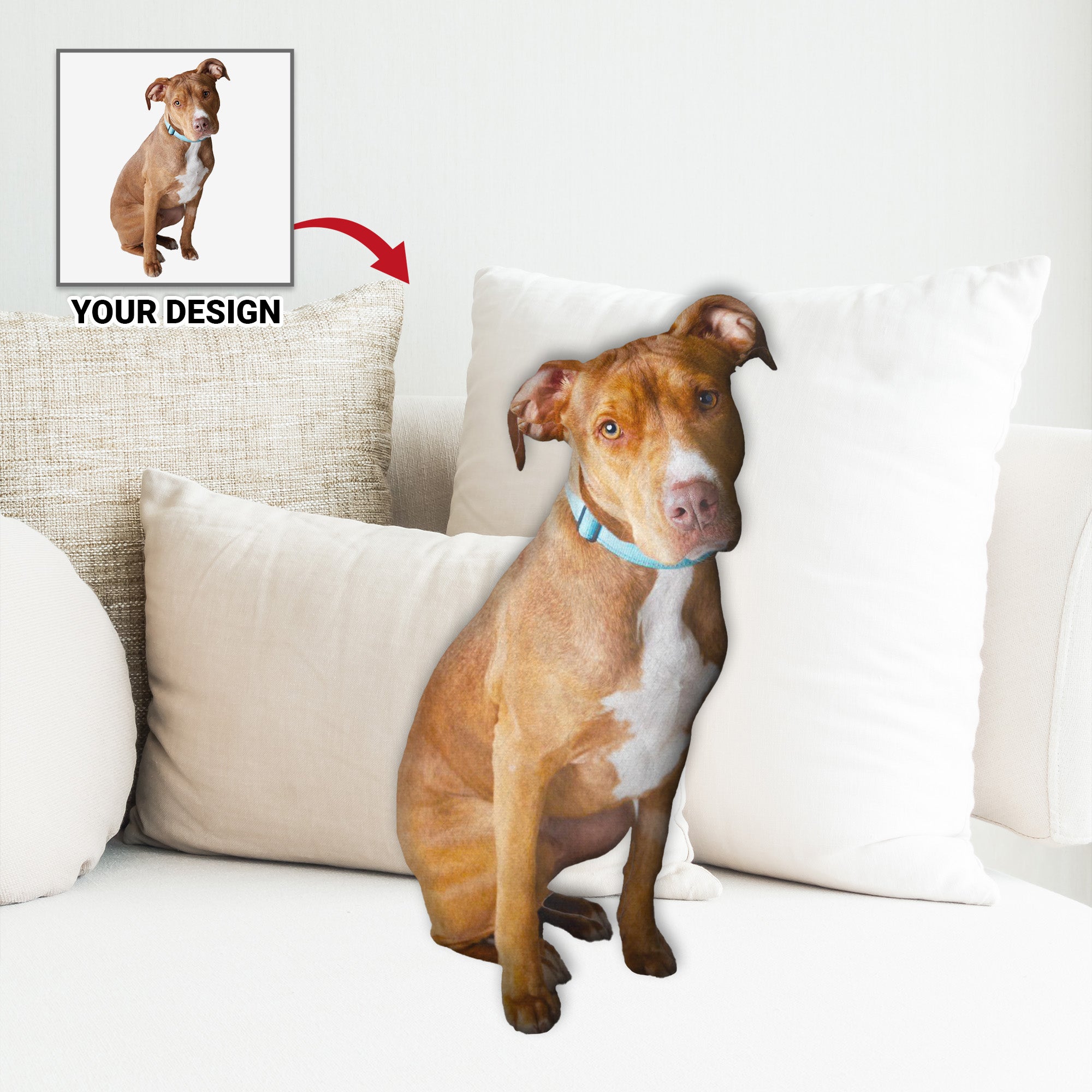 Funny Pet Cat Dog Ugly Plush Pillow