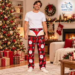 Custom Funny Pajama Pants - Personalized Christmas Birthday Gifts For Wife, Daughter, Besties, Sisters, Granddaughter, Grandma, Mom, Yourself - Too Cozy To Care