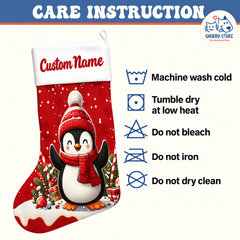 Personalized Christmas Stocking – Custom Name & Photo Holiday Gift for Kids, Family & Pet Lovers